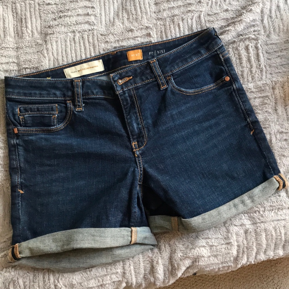 Anthropologie Pilcro Denim Shorts sz 27